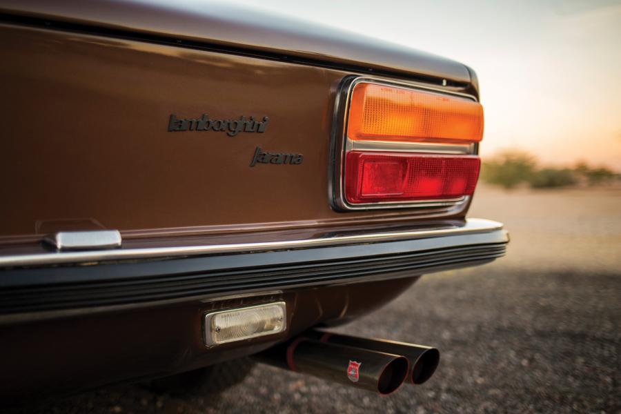 Детали экстерьера Lamborghini Jarama 400 GT 1970 года  (NA) (фото 12 из 28)